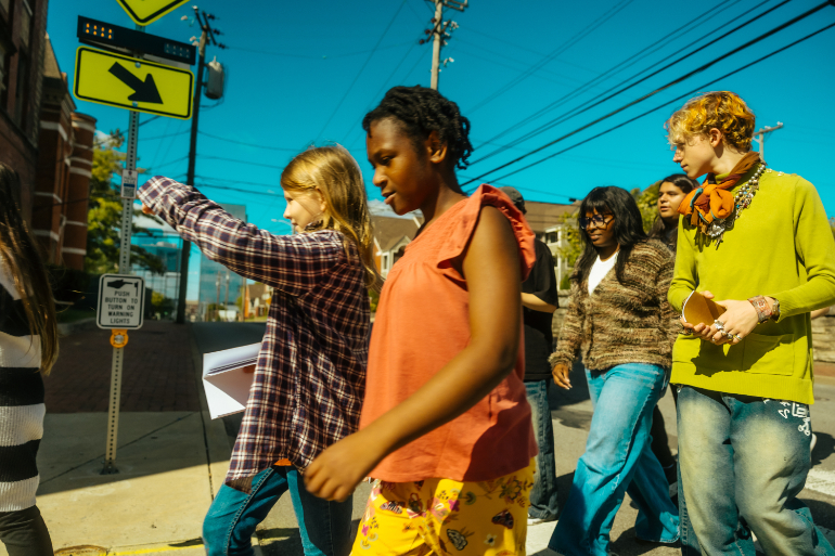overviewphoto image Nashville Students on a Fieldwork Trip