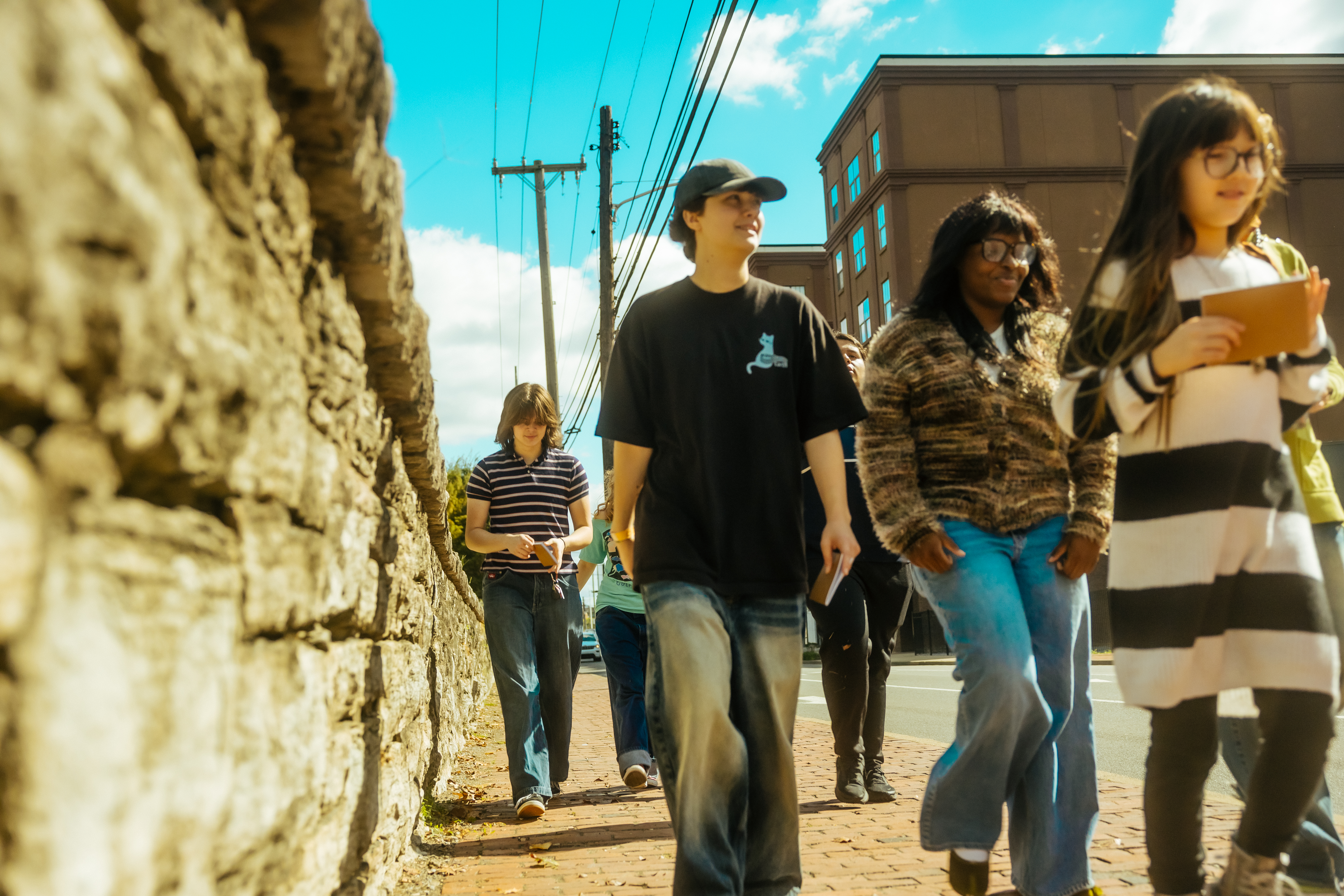 scheduleatour image City School Students doing Fieldwork in Nashville
